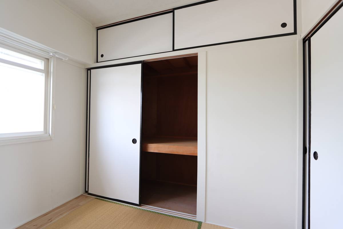 Storage Space in Village House Tsuchidoi in Yamagata-shi
