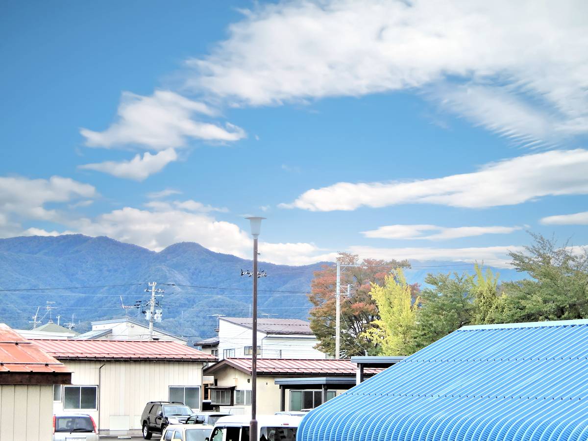 View from Village House Tsuchidoi in Yamagata-shi