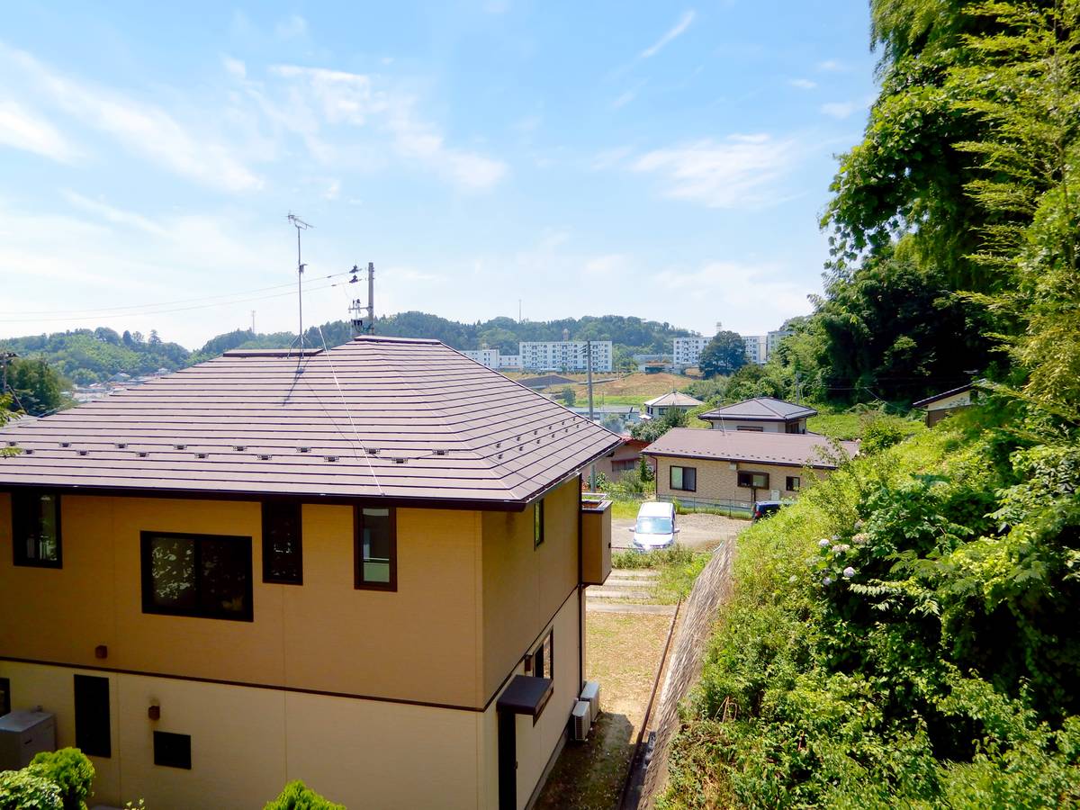 Tầm nhìn từ Village House Kakunai ở Nihommatsu-shi