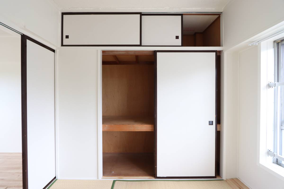 Storage Space in Village House Hiromiyasawa in Shiwa-gun