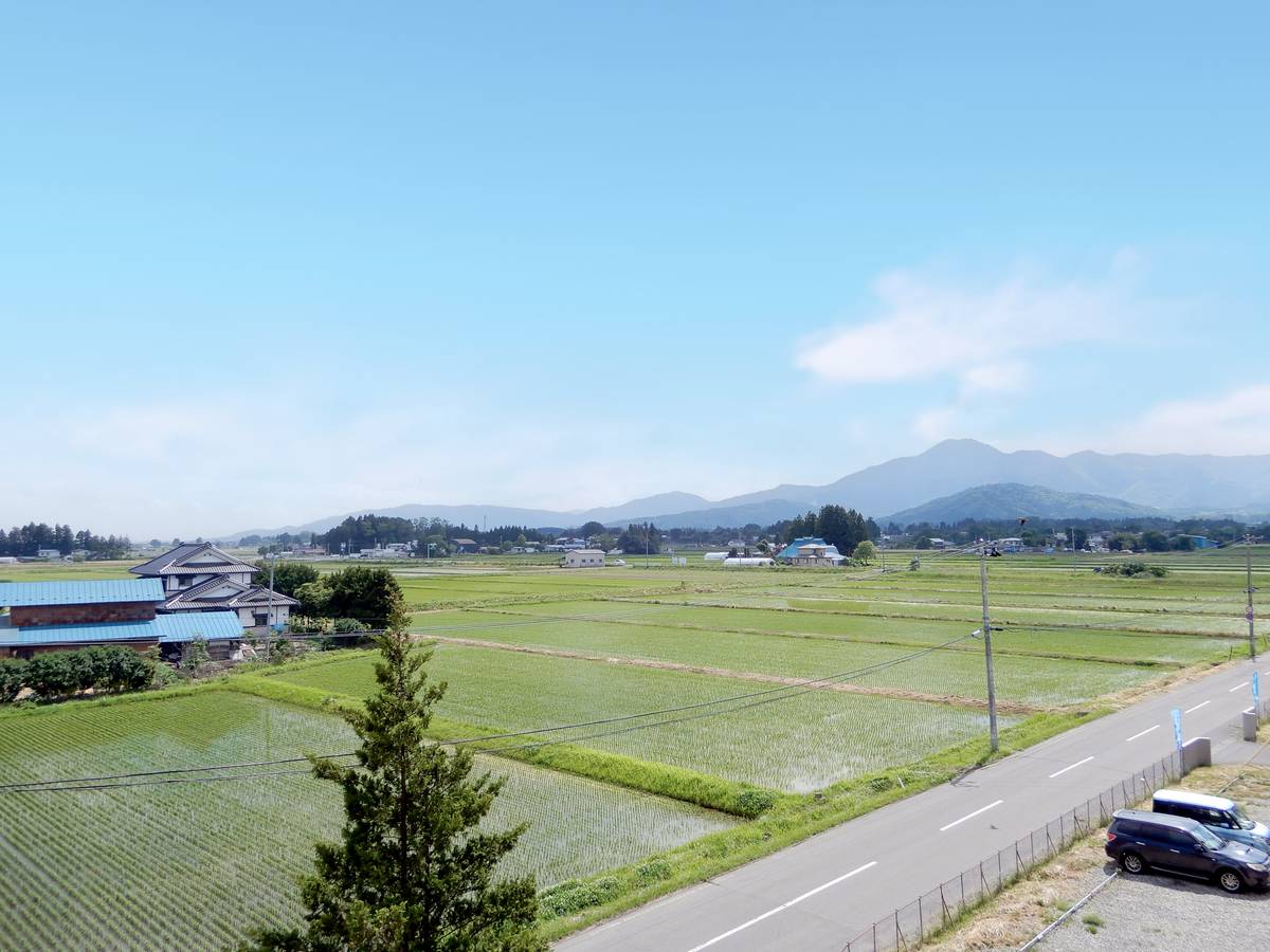 View from Village House Hiromiyasawa in Shiwa-gun