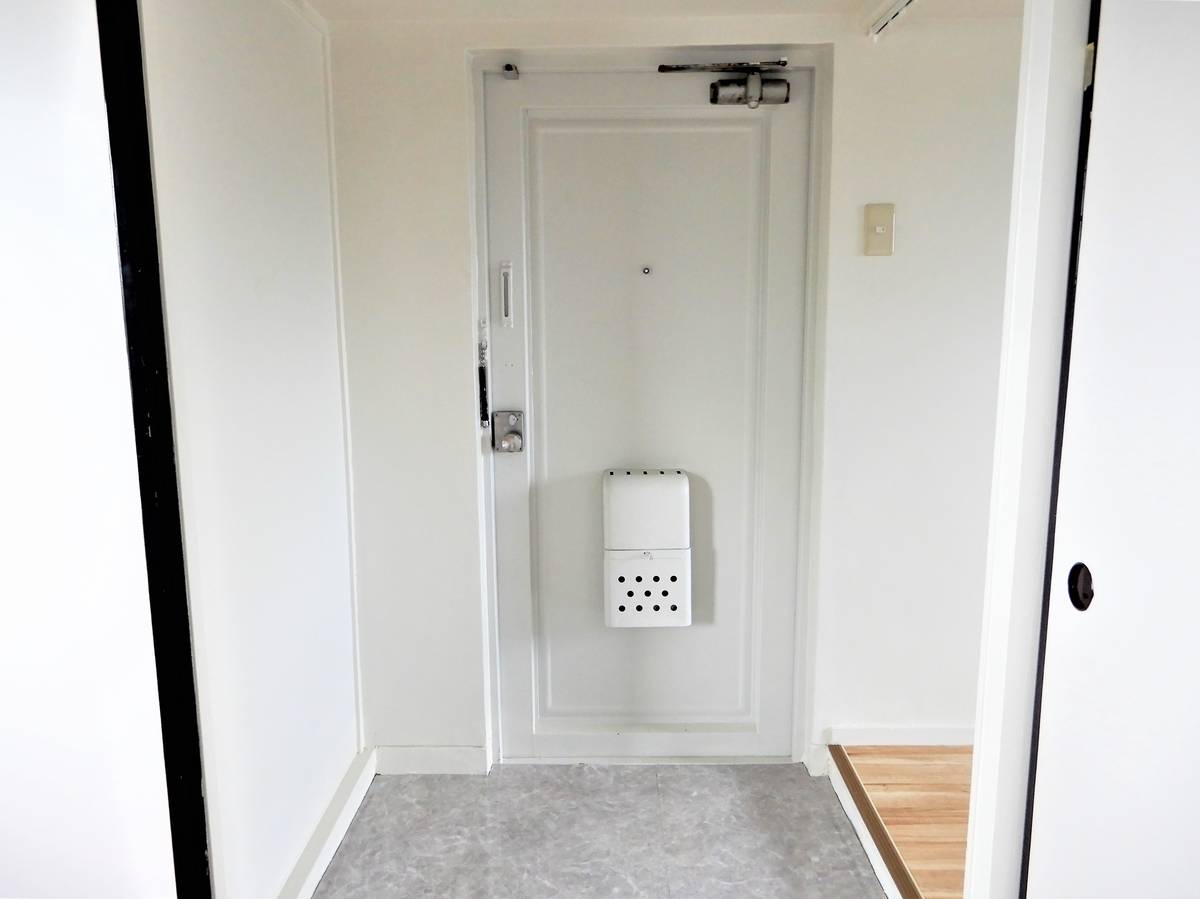 大崎市ビレッジハウス米倉の玄関