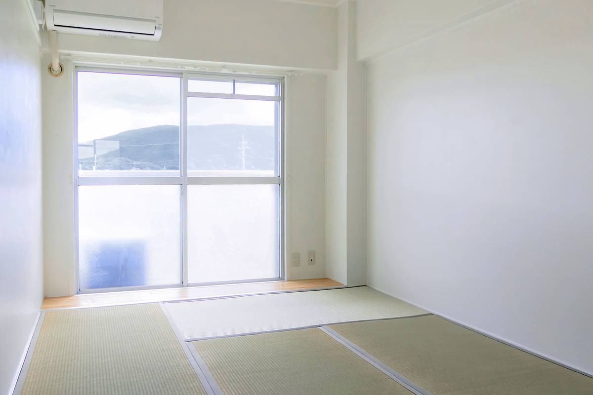 Living Room in Village House Matsukawa in Fukushima-shi