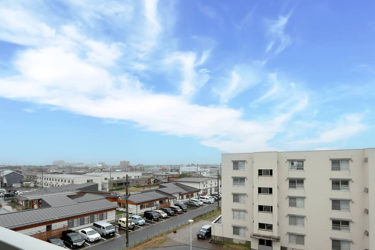 Tầm nhìn từ Village House Uchikawara ở Sakata-shi