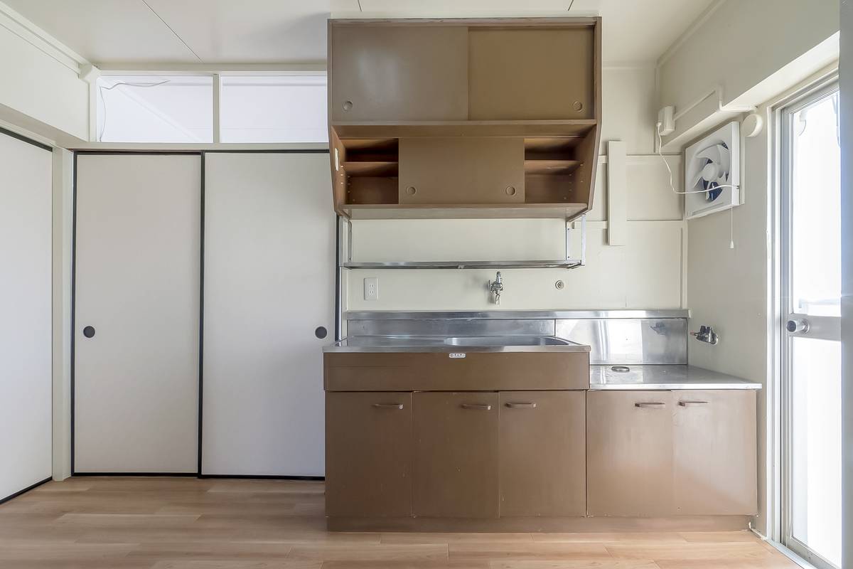 Higashimatsushima-shi ရှိ Village House Yamoto ၏ မီးဖိုချောင်