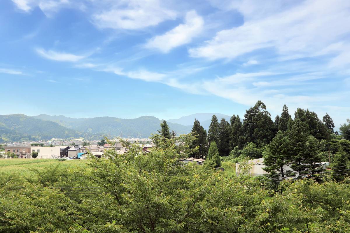 View from Village House Shimizu in Yuzawa-shi