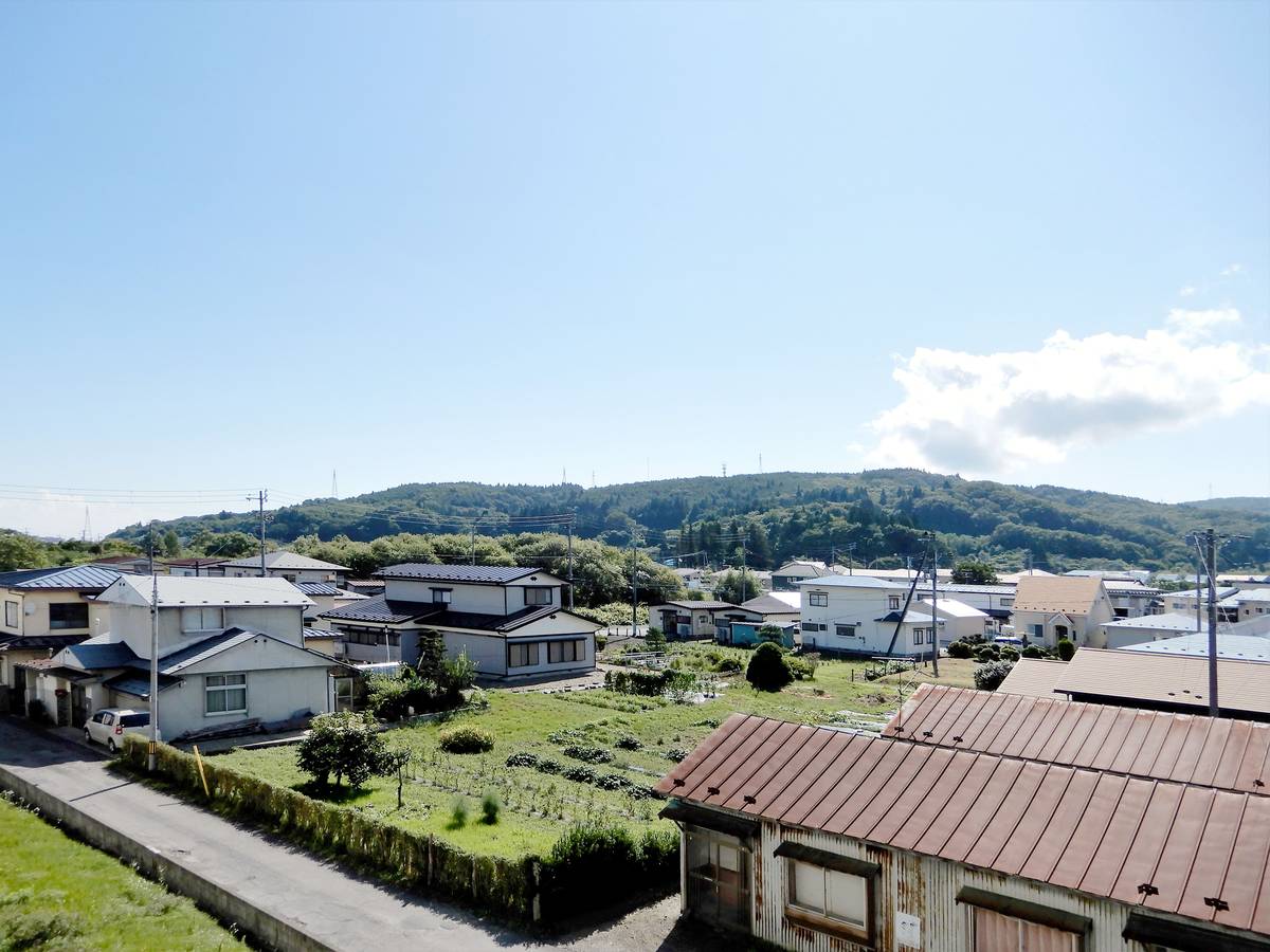 Tầm nhìn từ Village House Osanai ở Kuji-shi