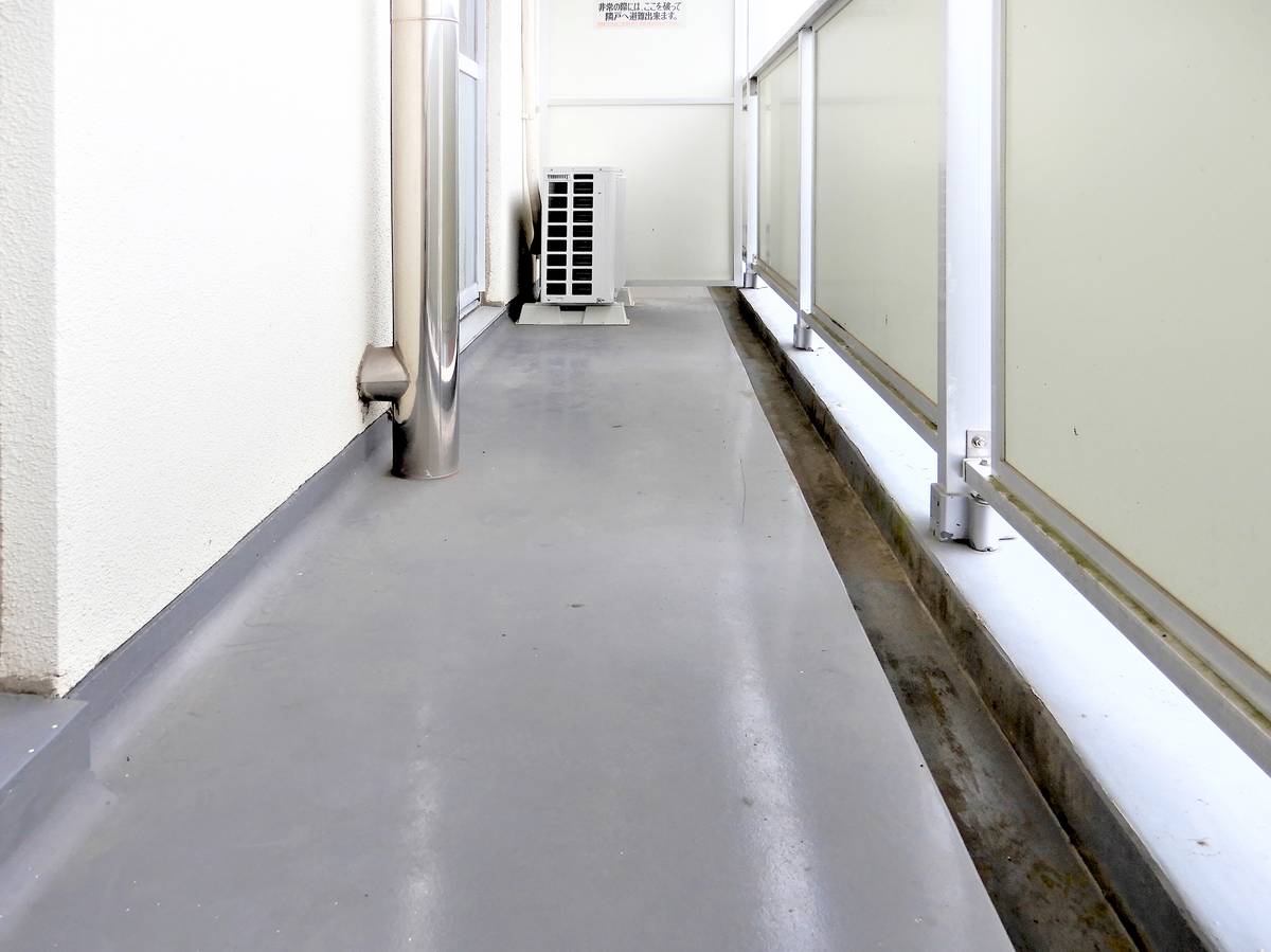 Balkon di Village House Osanai di Kuji-shi