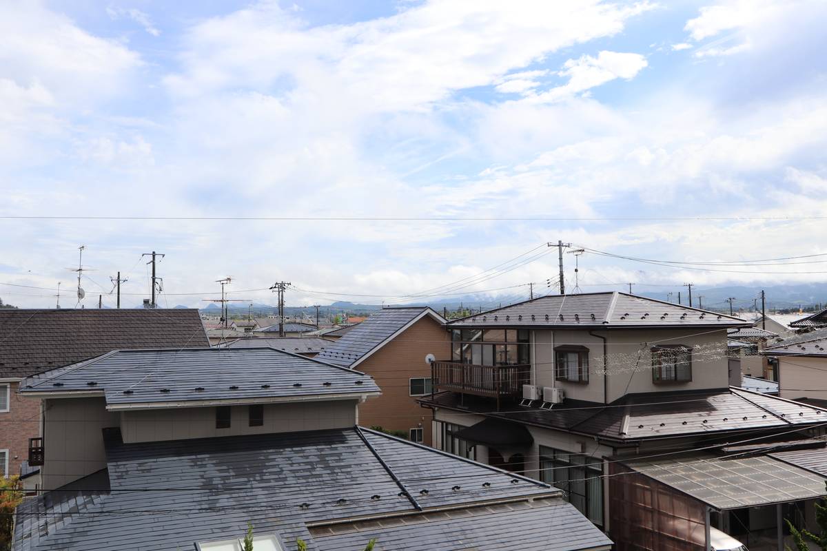 Tầm nhìn từ Village House Nakaniida ở Kami-gun