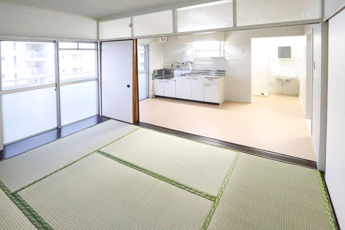Living Room in Village House Rikuzen Takata in Rikuzentakata-shi