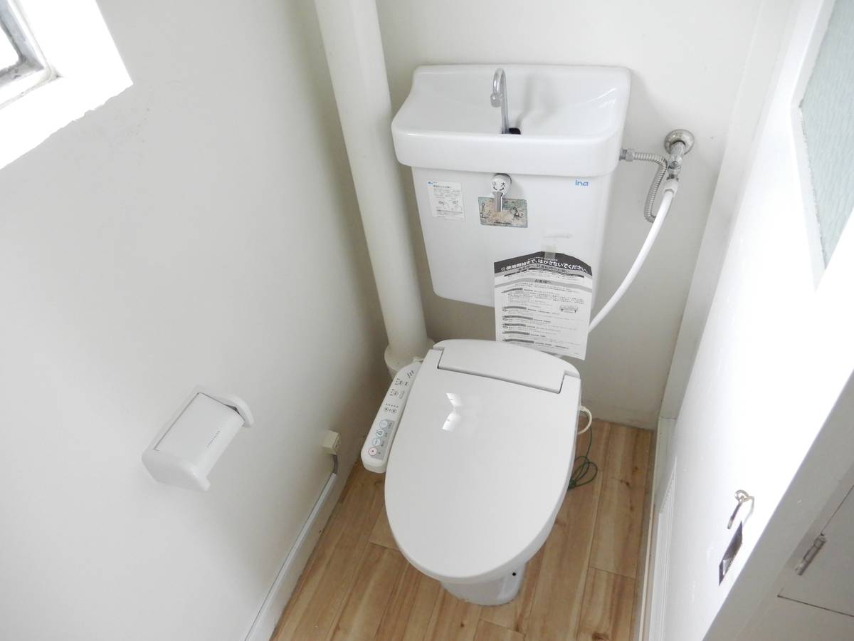 Toilet in Village House Rikuzen Takata in Rikuzentakata-shi