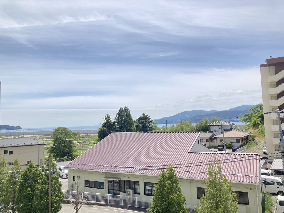 Tầm nhìn từ Village House Rikuzen Takata ở Rikuzentakata-shi