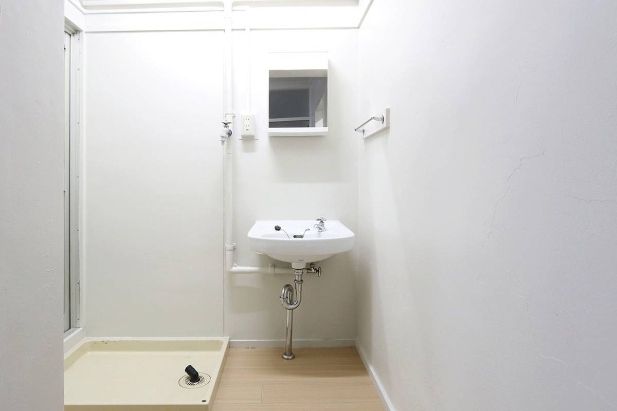 会津若松市ビレッジハウス門田の洗面所