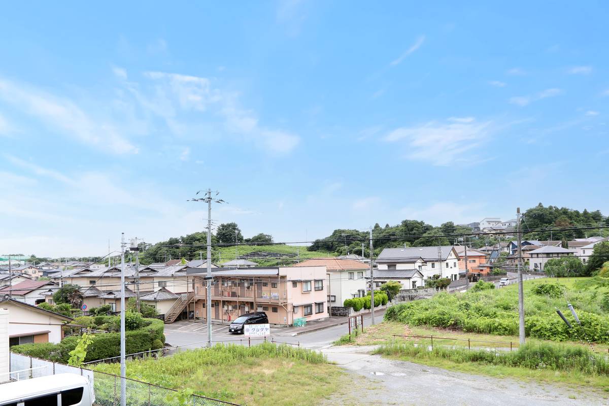 Tầm nhìn từ Village House Kurosuno ở Iwaki-shi