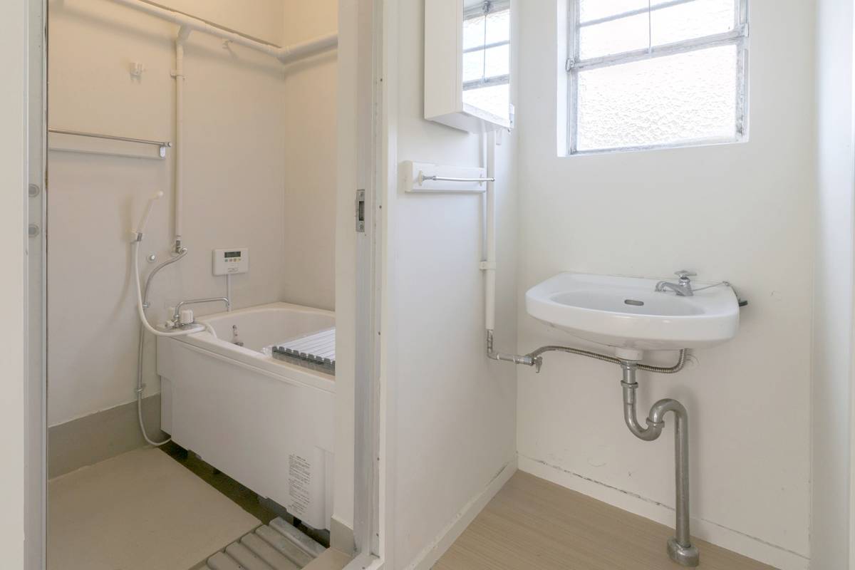 Ruang Rias di Village House Nakagawara di Noshiro-shi