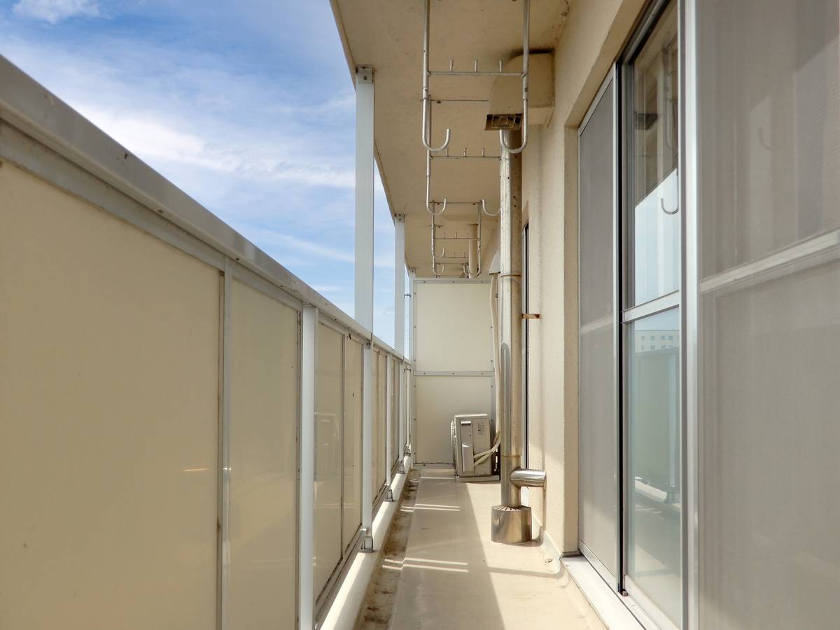 Ban công của Village House Nakagawara ở Noshiro-shi