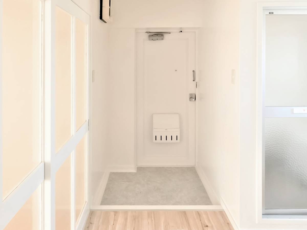 Hanamaki-shi ရှိ Village House Matsuzono ၏ တိုက်ခန်းဝင်ပေါက်