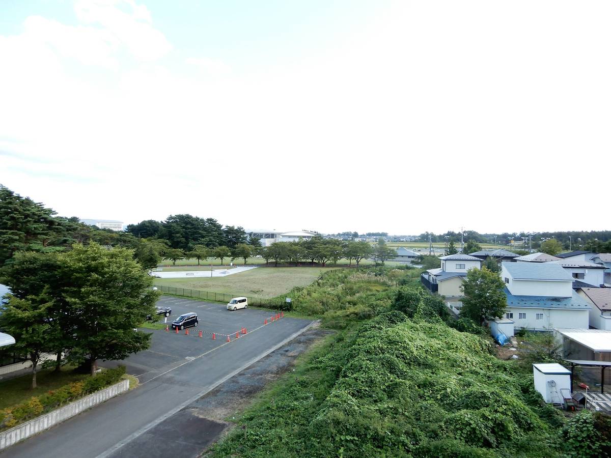 Tầm nhìn từ Village House Matsuzono ở Hanamaki-shi