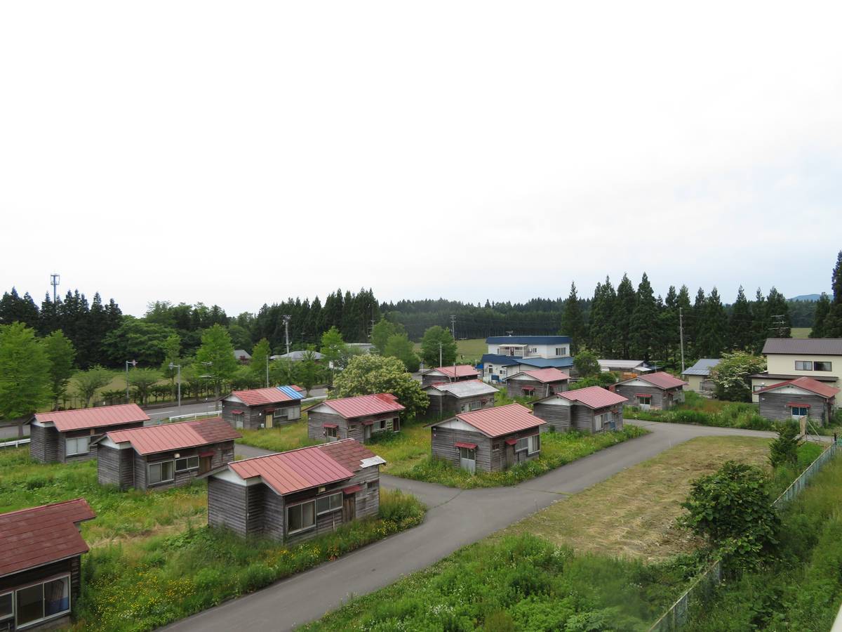 View from Village House Shichinohe in Kamikita-gun