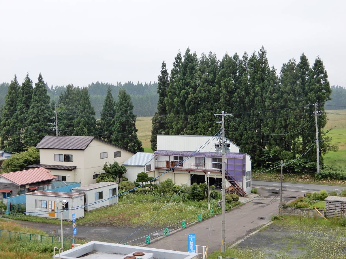 Tầm nhìn từ Village House Shichinohe ở Kamikita-gun