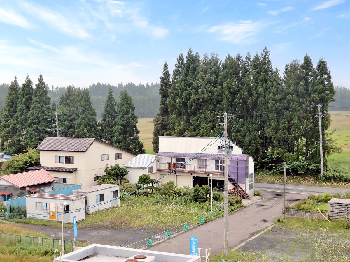 Tầm nhìn từ Village House Shichinohe ở Kamikita-gun