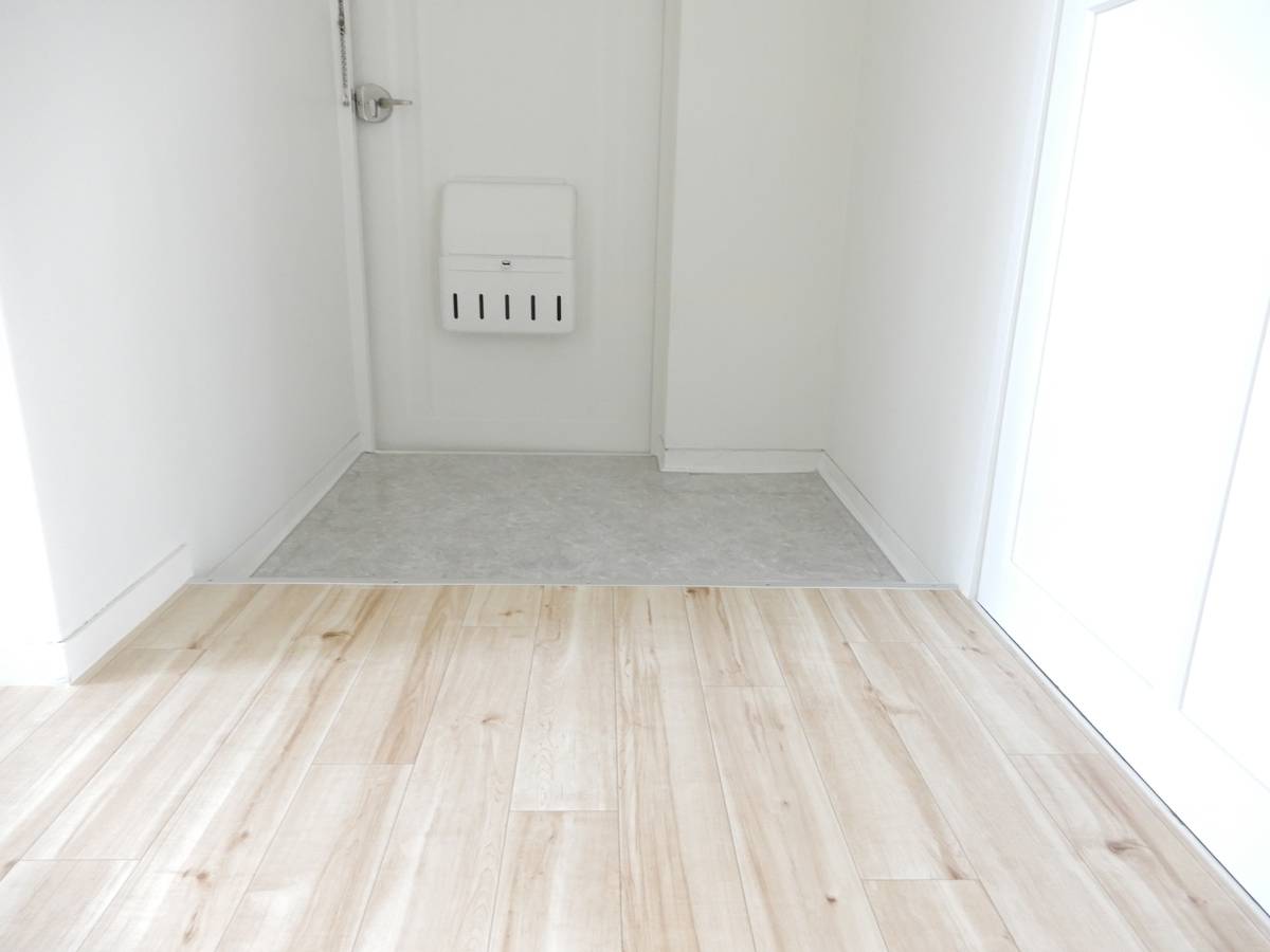 西白河郡ビレッジハウス矢吹の玄関