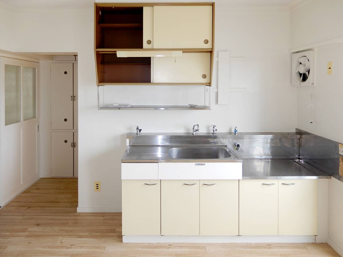 Dapur di Village House Nakoso di Iwaki-shi