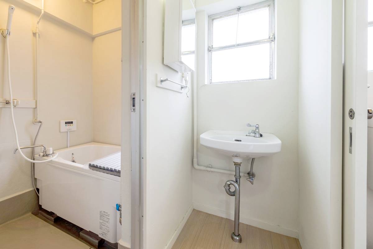 いわき市ビレッジハウス勿来の洗面所