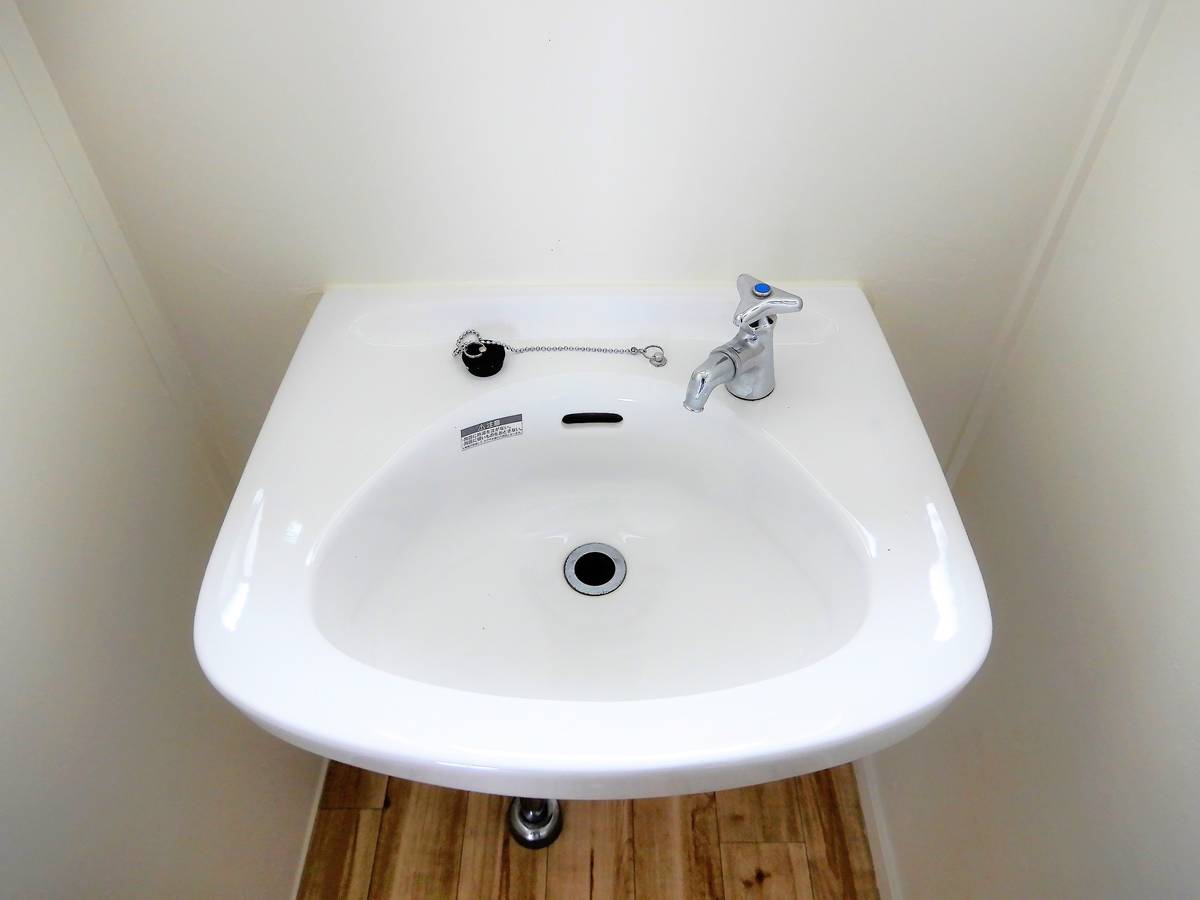 石巻市ビレッジハウス河南の洗面所