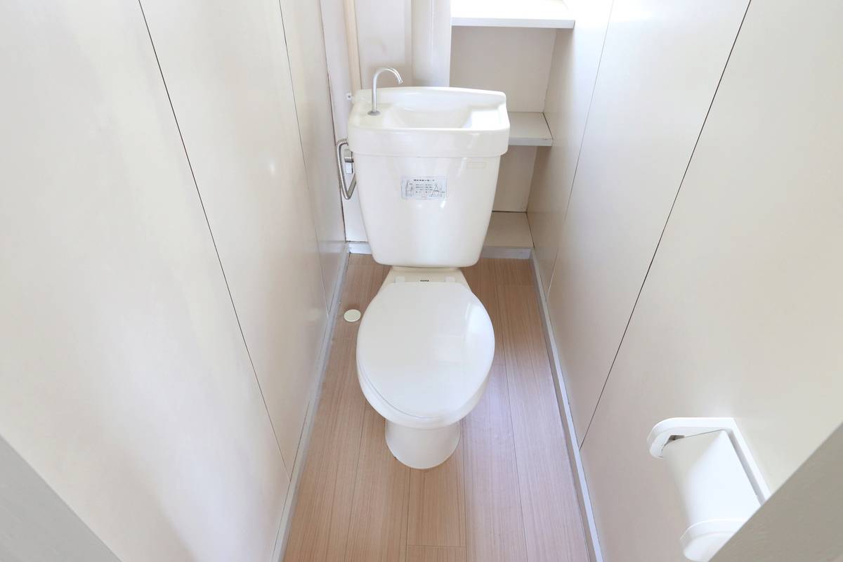 須賀川市ビレッジハウス芦田塚のトイレ