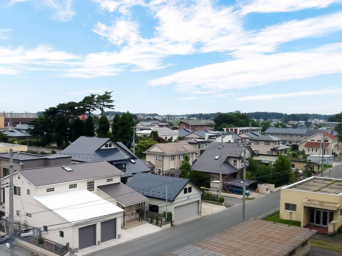 Tầm nhìn từ Village House Misawa ở Misawa-shi