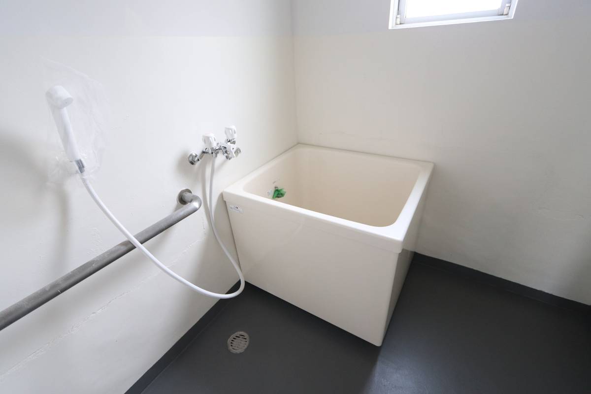 Phòng tắm của Village House Wakakusa ở Akita-shi
