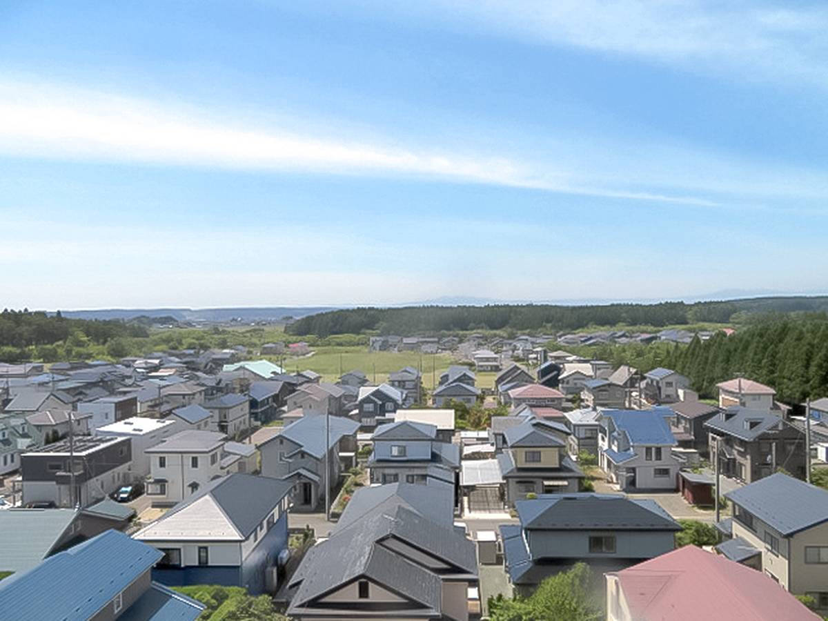 View from Village House Momoishi in Kamikita-gun