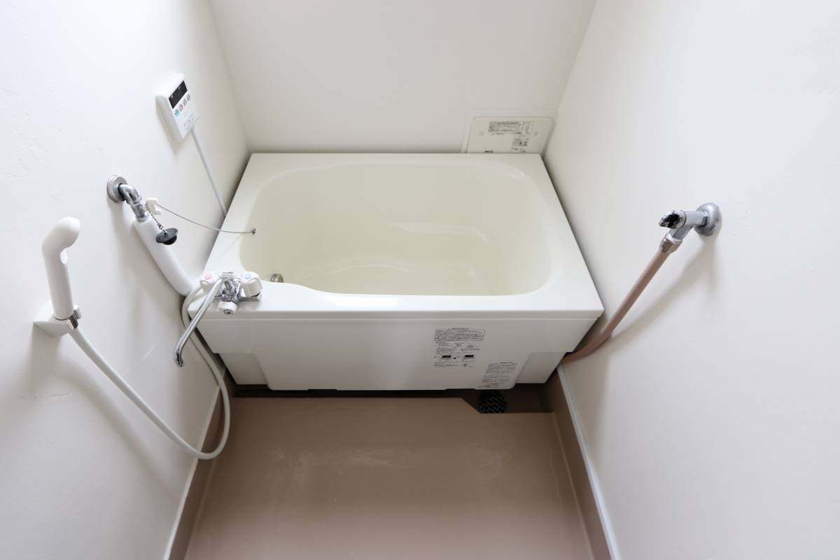 Bathroom in Village House Takarada in Tsuruoka-shi