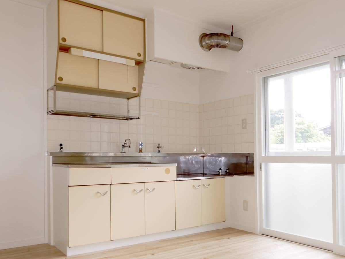 Ichinoseki-shi ရှိ Village House Fujisawa ၏ မီးဖိုချောင်