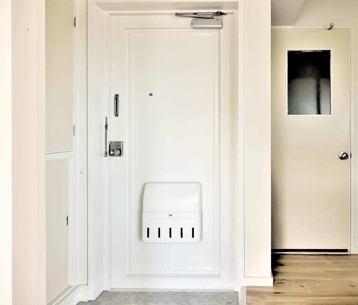 Apartment Entrance in Village House Onahama in Iwaki-shi