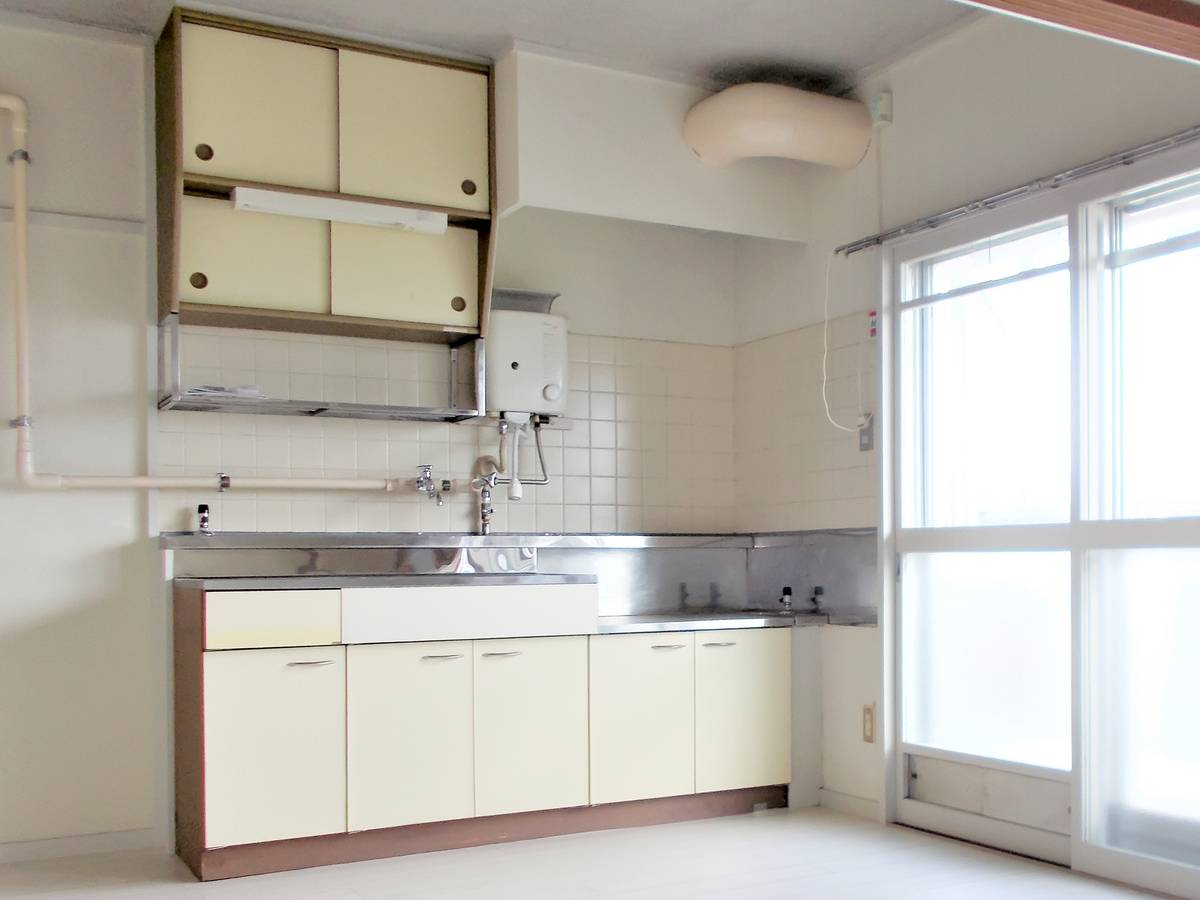 Cozinha de Village House Yahagi em Aomori-shi