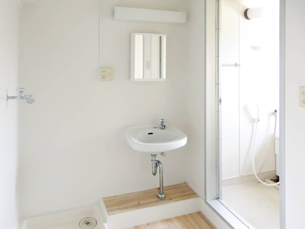 Lavabo de Village House Yahagi em Aomori-shi