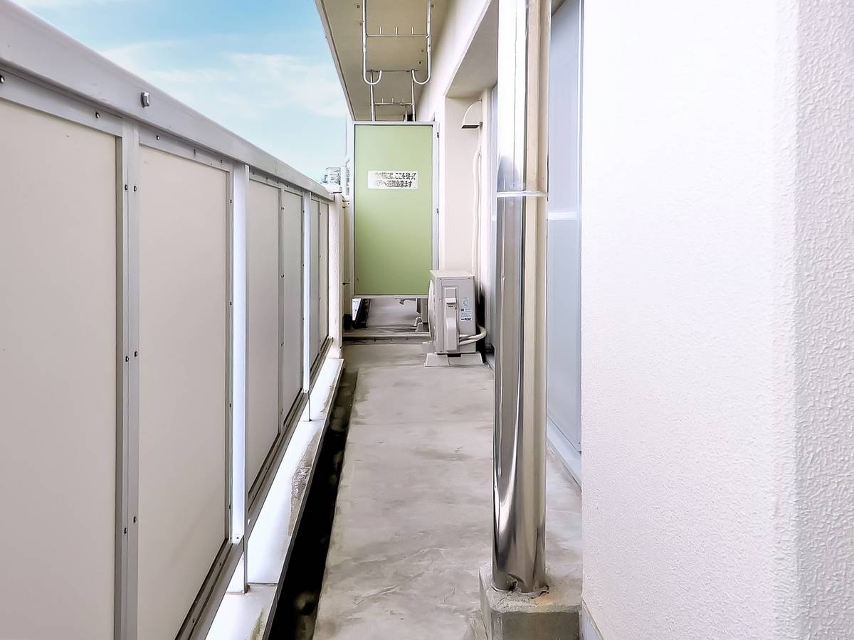 Varanda de Village House Ueda em Iwaki-shi