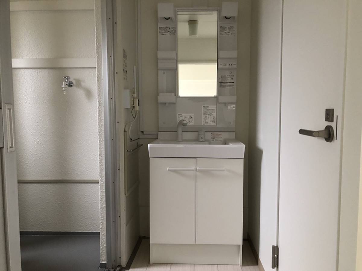 胆沢郡ビレッジハウス荒巻の洗面所