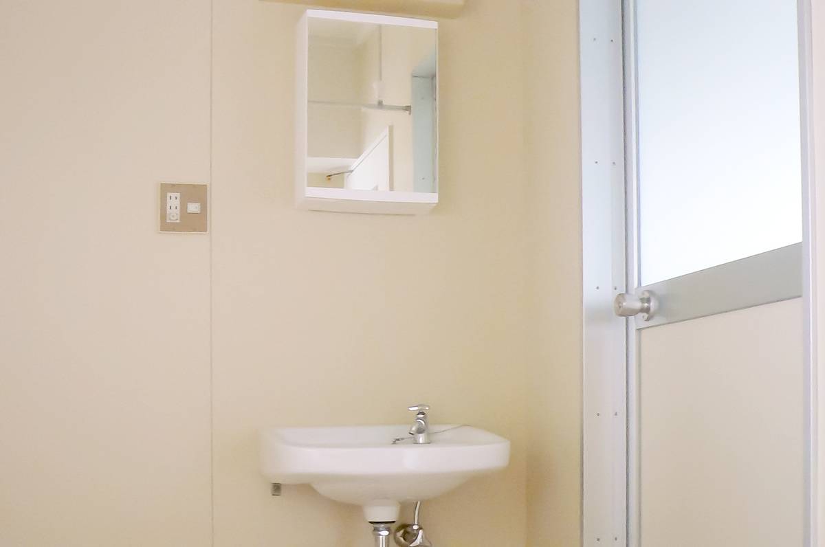 Bồn rửa mặt của Village House Hiraka ở Hirakawa-shi