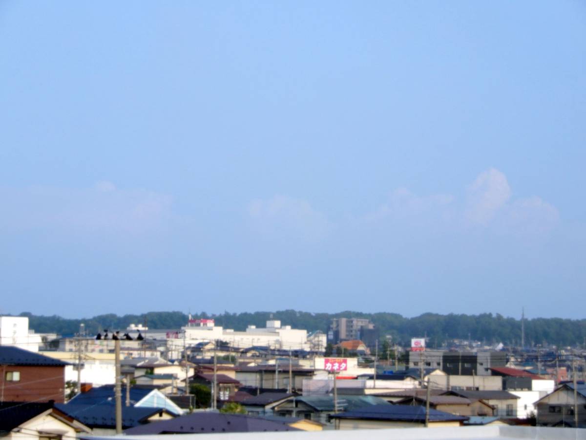 秋田市ビレッジハウス土崎の眺望