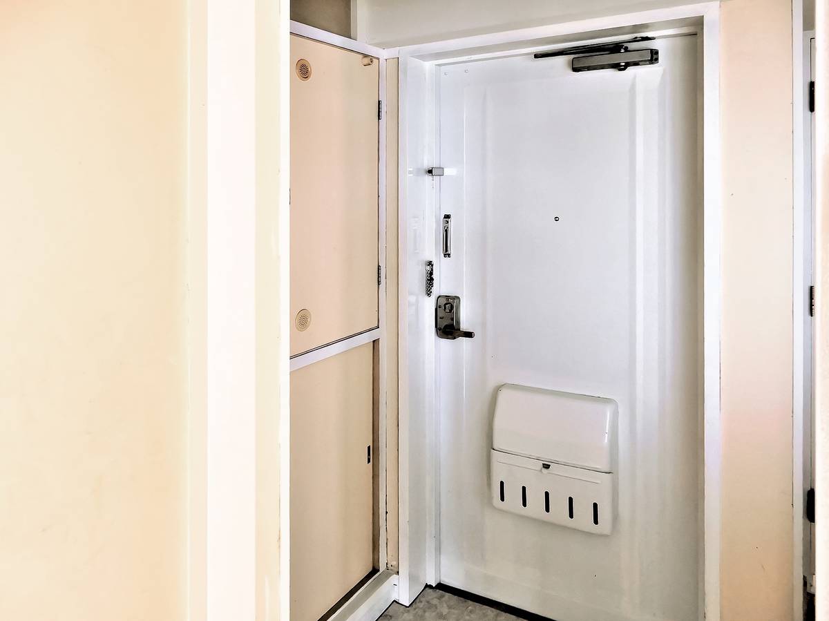 Khu vực cửa ra vào Village House Yahaba ở Shiwa-gun