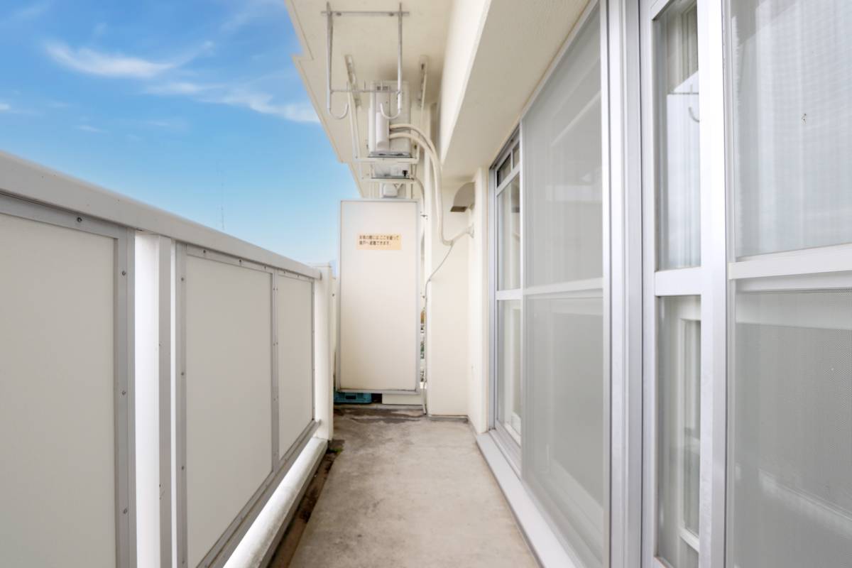 Ban công của Village House Yahaba ở Shiwa-gun