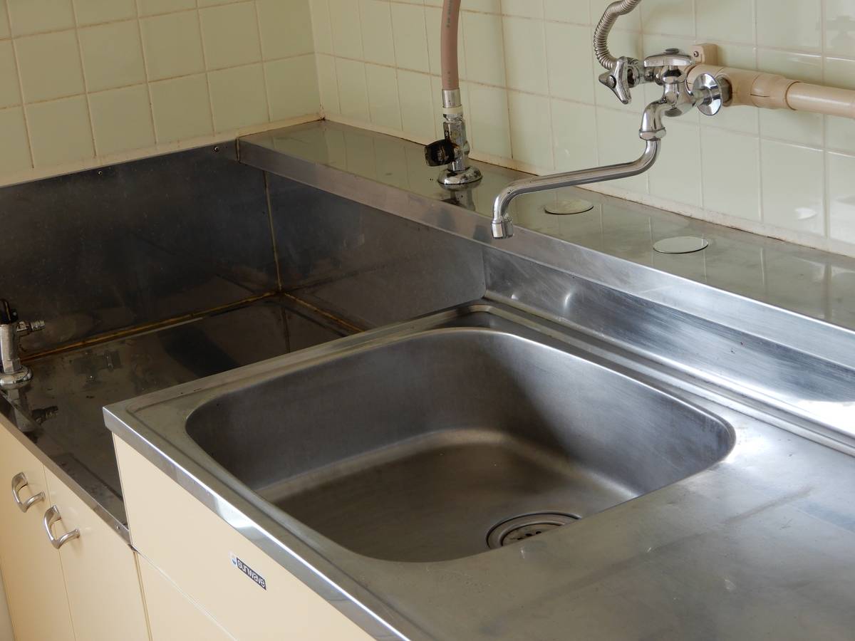 Kitchen in Village House Katsuhira in Akita-shi