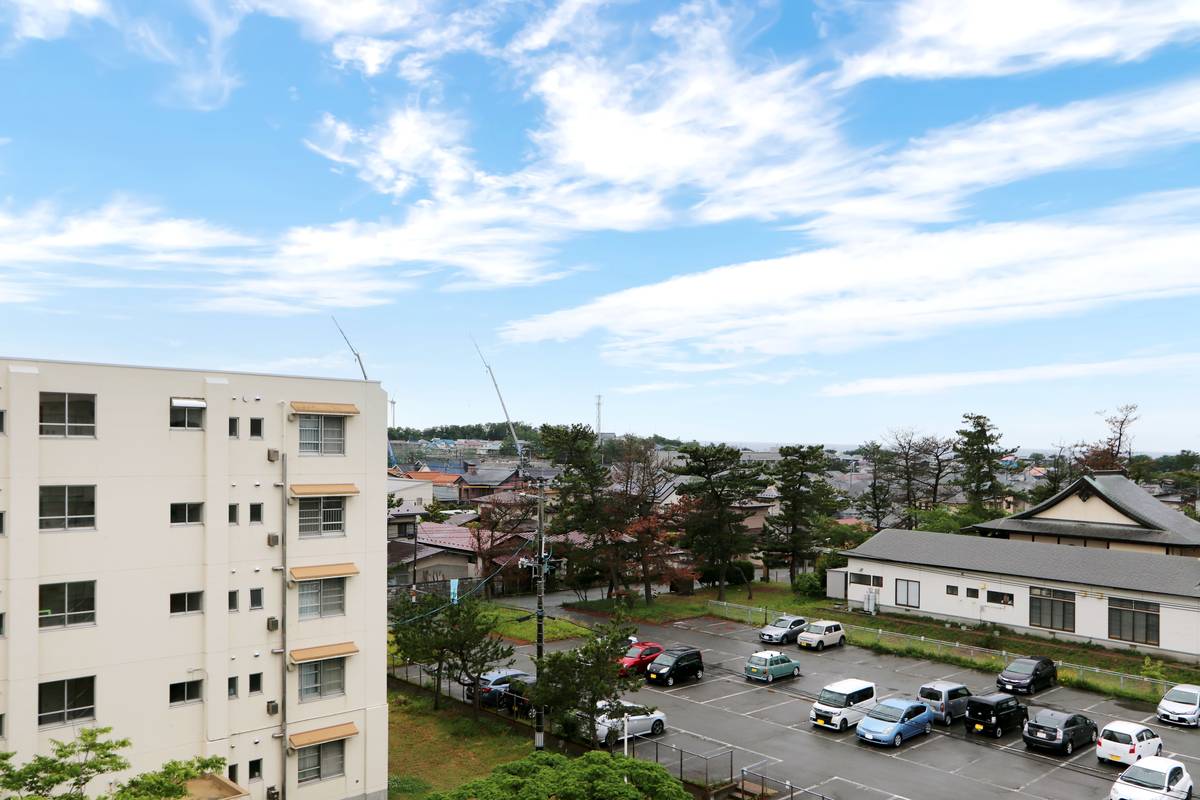 View from Village House Katsuhira in Akita-shi