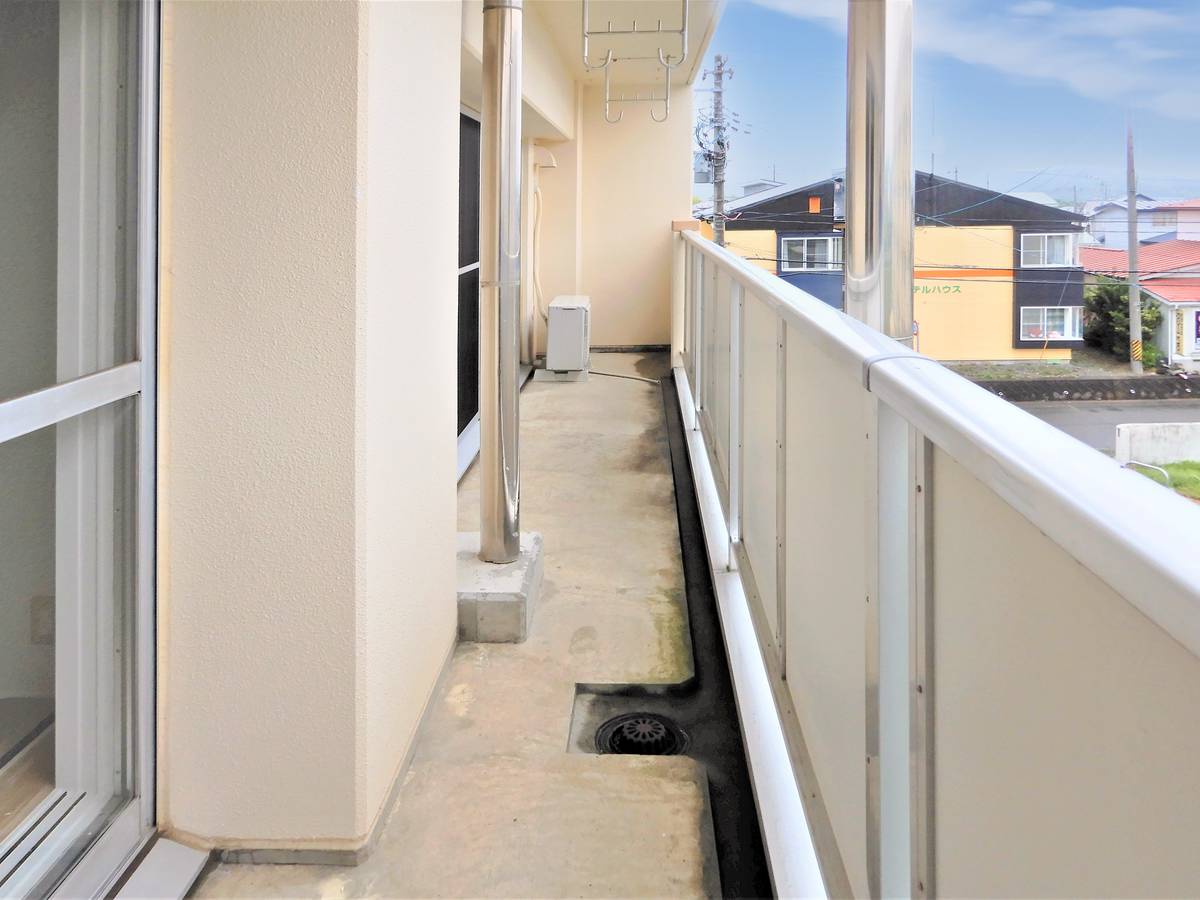 Balcony in Village House Takizawa Osaki in Takizawa-shi