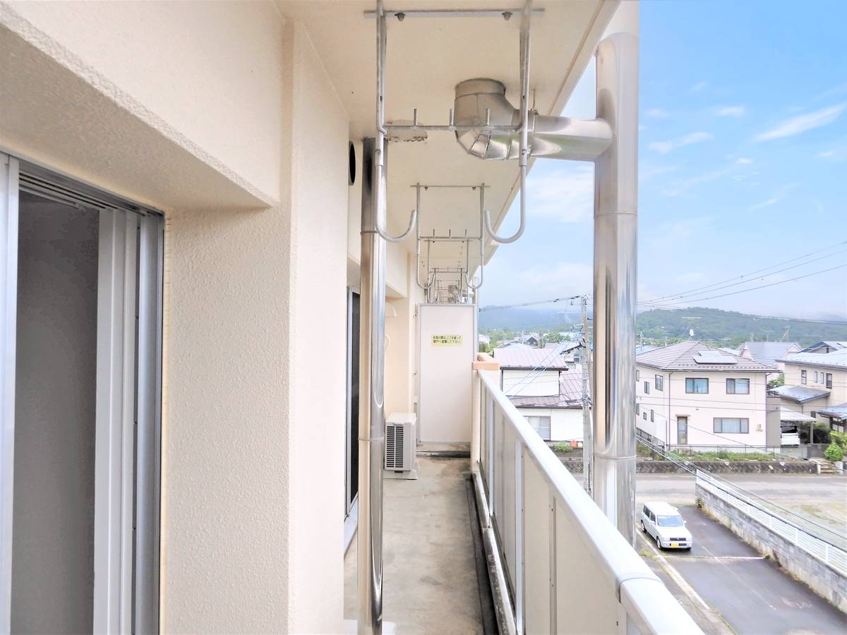 Balcony in Village House Takizwa Osaki in Takizawa-shi