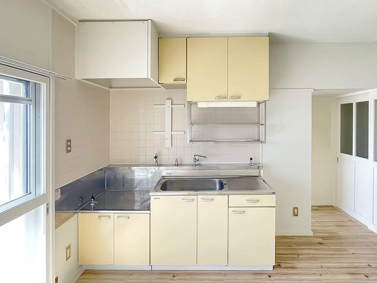 伊達市ビレッジハウスほばらのキッチン