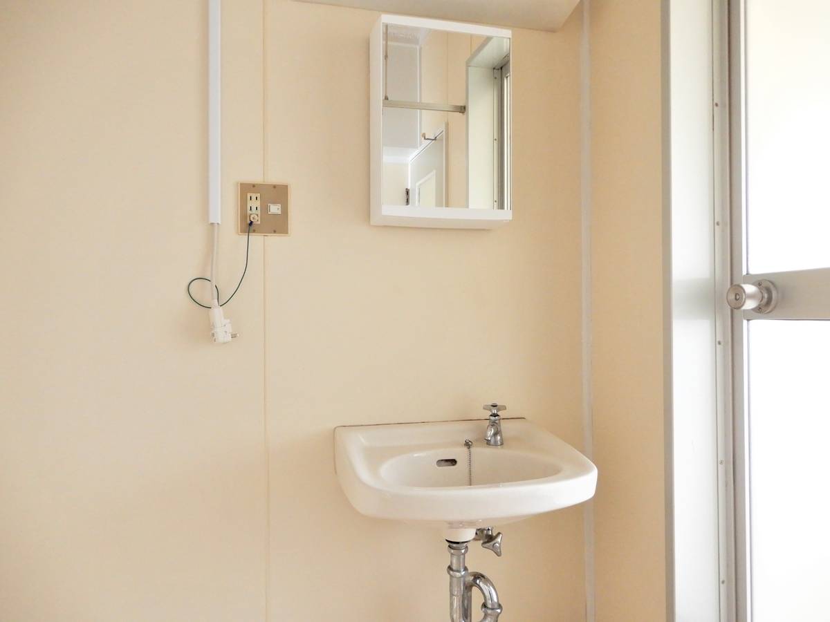 伊達市ビレッジハウスほばらの洗面所